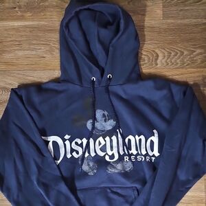 Disneyland Resort Navy Hoodie with Mickey Mouse